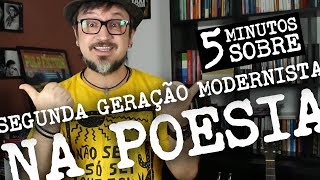 5 Minutos sobre Segunda Geração Modernista na Poesia [upl. by Joshua]