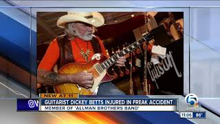 Ramblin Man singer Dickey Betts hurt after fall [upl. by Edora382]