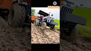 thar new song eicher 485 full lodead trolley pulling and help sonalika tractoryoutubeshorts [upl. by Ellenar]