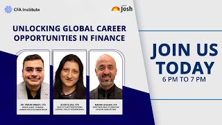 Webinar  Unlocking Global Career Opportunities in Finance [upl. by Joliet]