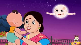 আয় আয় চাঁদ মামা  Aye Aye Chand Mama  Bengali Rhymes For Children [upl. by Arimas]