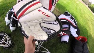 My Goalie Gear Review  Goalie Hockey Gear [upl. by Kreiker]