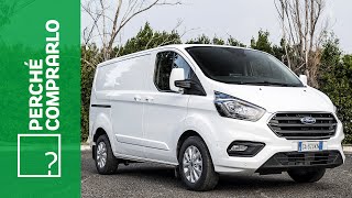 Ford Transit Custom Plugin Hybrid  Perché comprarlo e perché no [upl. by Cirded]