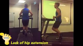 Enhance Running lack of hip extension [upl. by Enail]