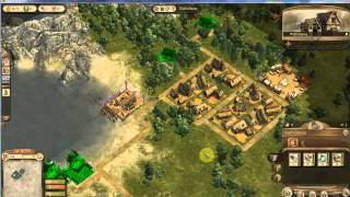 Anno 1404 Beginners Guide Walkthrough Gameplay Example Part 1 [upl. by Bryan]