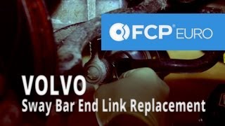 Volvo Sway Bar Link Replacement 850 Meyle Heavy Duty [upl. by Haroppizt716]