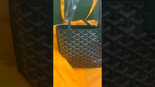 Meet the Goyard Anjou Mini Tote Bag – tags documents dust bag and all Goyard PreLovedLuxury [upl. by Illil]