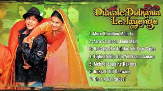 Dilwale Dulhania Le Jayenge DDLJ  Shahrukh Khan Kajol  90s Hits  Filmy Jukebox [upl. by Asilak450]