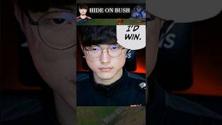 hide on bush 🔥🔥🔥lol leagueoflegends faker [upl. by Sedberry353]