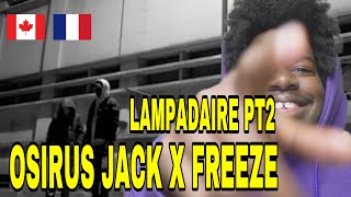 Québécois Réagit à Osirus Jack 667 feat Freeze Corleone 667  Lampadaire Pt2 [upl. by Tamah]