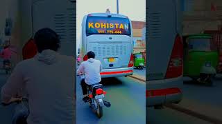 KOHISTAN BUS AND FAIZAN MOVERS BUS LIKE SHARE AND SUBSCRIBE FOR CHANNEL [upl. by Edylc94]