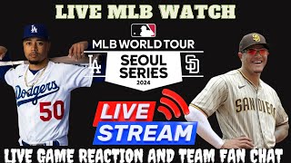 Dodgers vs Padres LIVE ⚾MLB Watch ⚾ ドジャーズ VS パドレス ソウルシリーズ [upl. by Eseilanna116]