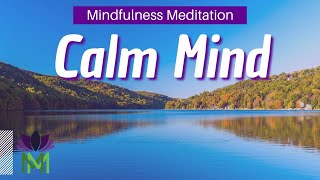 15 Minute Mindfulness Meditation for Quieting Thoughts  Mindful Movement [upl. by Lindley]