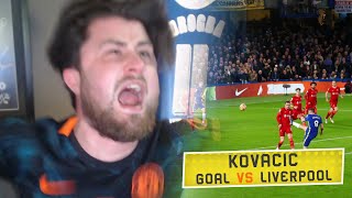 Mateo Kovacic Goal vs Liverpool  Fan Reaction [upl. by Igal]