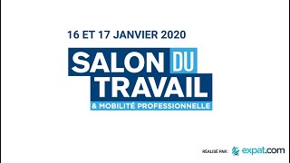 Vidéo Best Of SALON DU TRAVAIL amp MOBILITÉ PROFESSIONNELLE  Janvier 2020 [upl. by Karissa541]