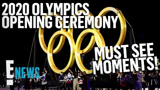 2020 Tokyo Olympics Opening Ceremony MustSee Moments  E News [upl. by Xaviera]