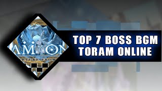 Top 7 Boss BGM  Toram Online with meme template [upl. by Idaline]