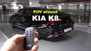 2022 KIA K8 v6 35 FWD POV interior and exterior [upl. by Eltsyek]