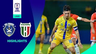 Sri Pahang FC 32 Kuching City FC  LS22  Highlights Liga Super 2023 [upl. by Acirtal113]