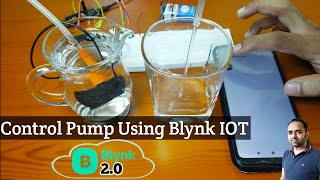 Smart Irrigation Using Blynk 20  Control Water Pump Using Blynk 20  Home Automation  Blynk 20 [upl. by Karee38]