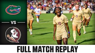 Florida vs Florida State Full Match Replay  2023 ACC Womens Soccer [upl. by At]