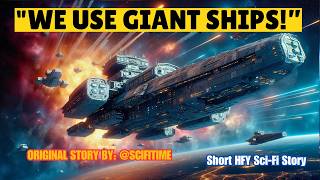 Humans Arrive In A Giant Ship To Fight I HFY I A Short SciFi Story [upl. by Orelle]