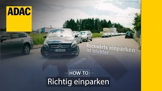 ADAC How To Auto richtig einparken  ADAC [upl. by Llertnek]