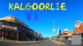 Kalgoorlie Main Street Western Australia Goldfields town 2021 [upl. by Lennahs]