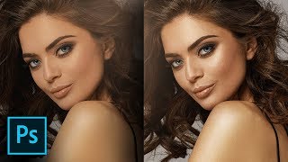 Add Shine amp Glamour to Your Portraits in Photoshop [upl. by Ahtela]