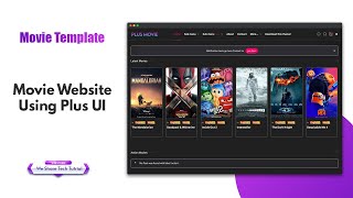 How to Create a Movie Website Using Plus UI Blogger Template  Plus Movie Blogger Template [upl. by Madra]