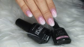 Come fare il BABY BOOMER SEMIPERMANENTE  Tutorial semplice prodotti Nailfor [upl. by Swords219]