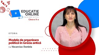 Istoria Clasa a Xa Modele de organizare politică în Grecia antică [upl. by Lisetta]