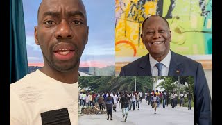 Camille Makosso marche contre les WOUBI ET ALASSANE OUATTARA LE 5 SEPTEMBRE 2025 [upl. by Mast]