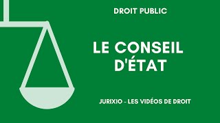 Le Conseil dEtat [upl. by Picco]