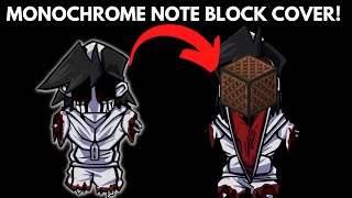 Friday Night Funkin VS Hypnos Lullaby  Monochrome Minecraft Note Block Cover [upl. by Sil]