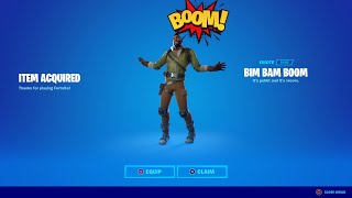 Fortnite Bim Bam Boom Emote Showcase [upl. by Uy18]