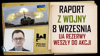 UKRAINA RAPORT z WALK 8 WRZEŚNIA 2024  UA REZERWY WESZŁY DO AKCJI [upl. by Atteuqram]