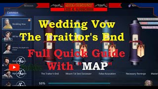 Mir4  The Traitors End Full Quick Guide With Map Wedding Vow [upl. by Waylin]