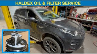 2017 Landrover discovery sport Haldex oil amp filter change  service [upl. by Orianna245]