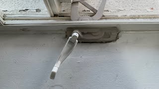 How to Replace the Hardware on a Casement or Crank Window [upl. by Sokil]