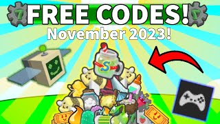 💎  NEW CODE  ALL CODES for Bee Swarm Simulator November 2023 [upl. by Adnawyek]