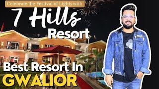 7 Hills Resort Gwalior New Resort in Gwalior Family Party In Resort Nitin Selfmade vlogs [upl. by Nrubliw]