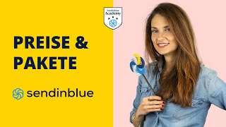 Preise amp Pakete in Sendinblue  EMailMarketingKurs 1062 [upl. by Alyam]