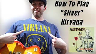 Guitar Lesson How To Play quotSliverquot By Nirvana [upl. by Ibrab]