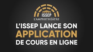 LISSEP lance son application mobile de cours en ligne lAmphithéâtre [upl. by Solohcin550]