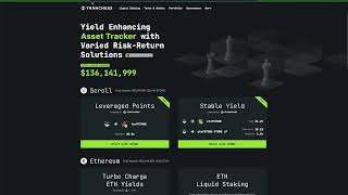 Tutorial Tranchess x StakeStone on Scroll [upl. by Akinam]