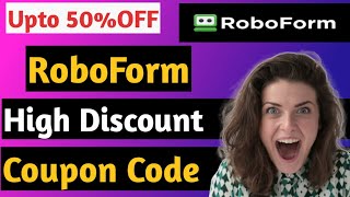 RoboForm Coupon Code 50OFF2022  RoboForm High Discount Coupon  Roboform Promo Code [upl. by Airdnaz]