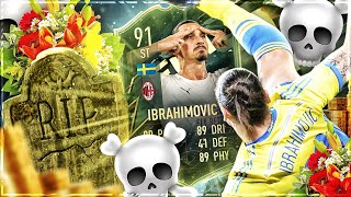 FIFA 22  IBRAHIMOVIC 91 WINTER WILDCARD SBB  ☠️☠️☠️ [upl. by Ardy]