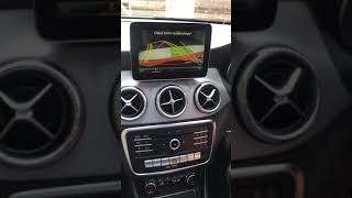 Mercedes CLA Reverse Camera [upl. by Kenna]