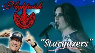 NIGHTWISH  Stargazers OFFICIAL LIVE First Time Reaction [upl. by Ahsilrae]